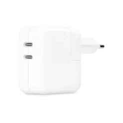 Apple lichtnetadapter van 35W met twee USB-C poorten