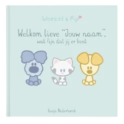Babyboek Woezel en Pip personaliseren