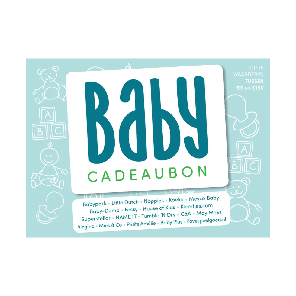 Babycadeaubon digitale code