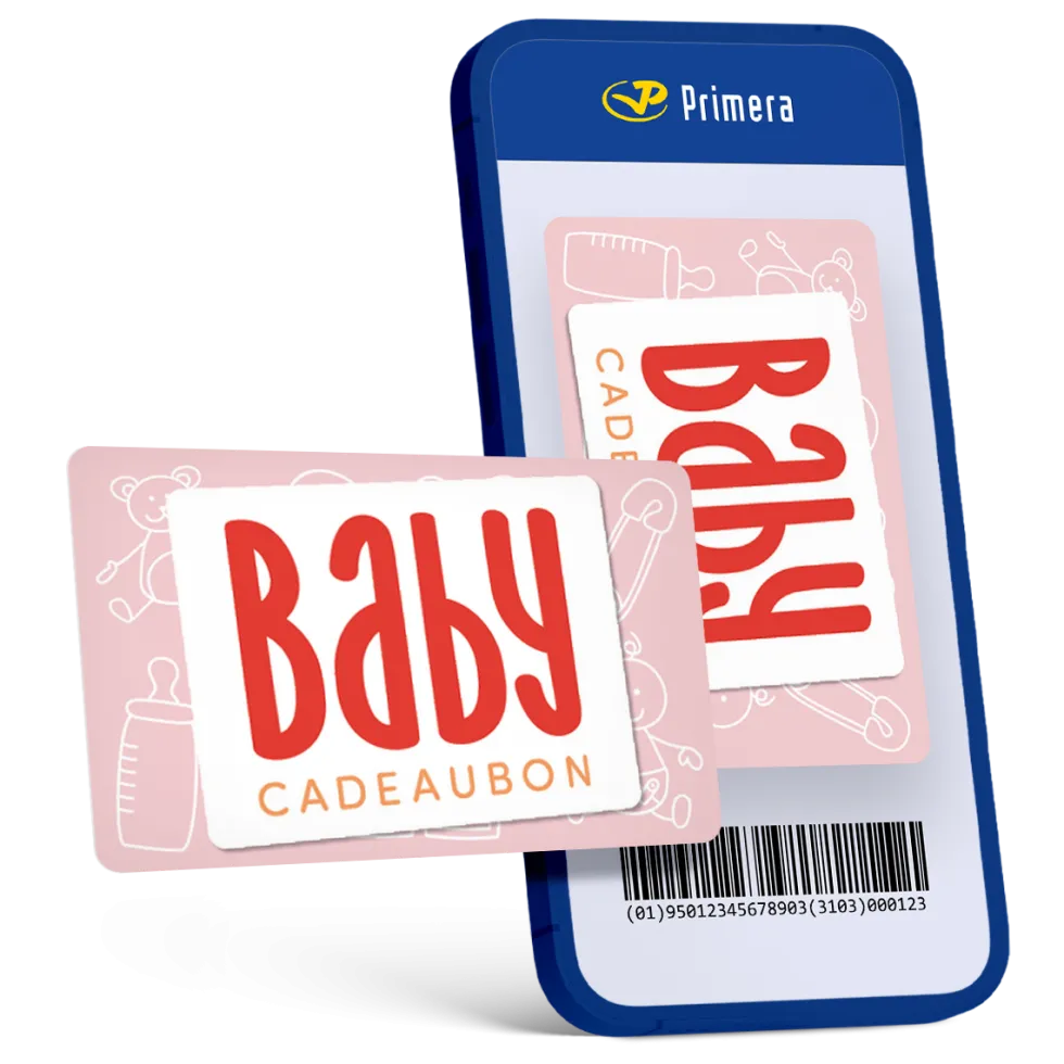 Babycadeaubon roze