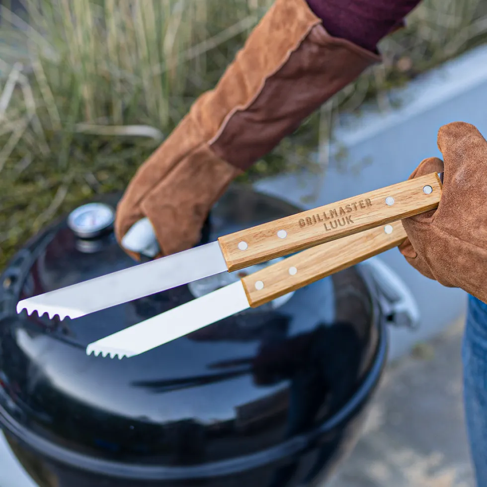 BBQ set met naam