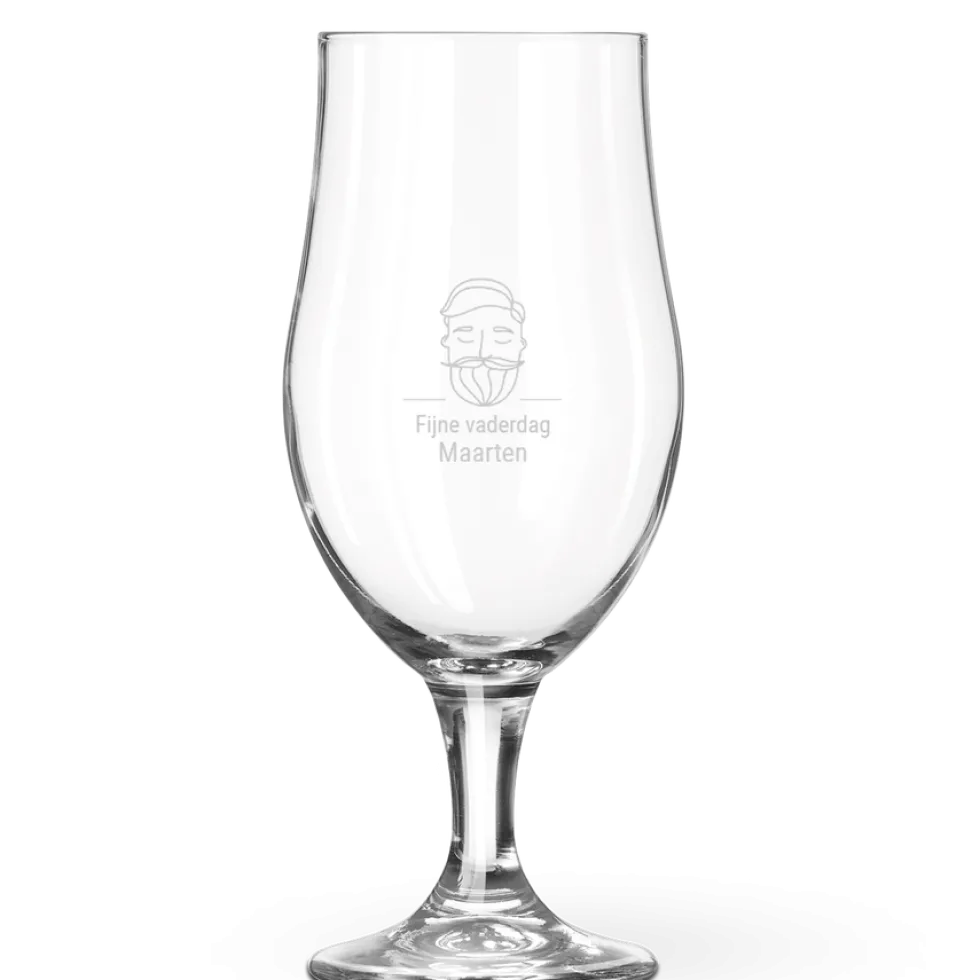 Bierglas met naam