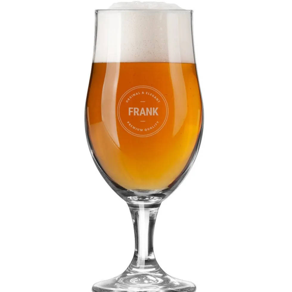 Bierglas met naam