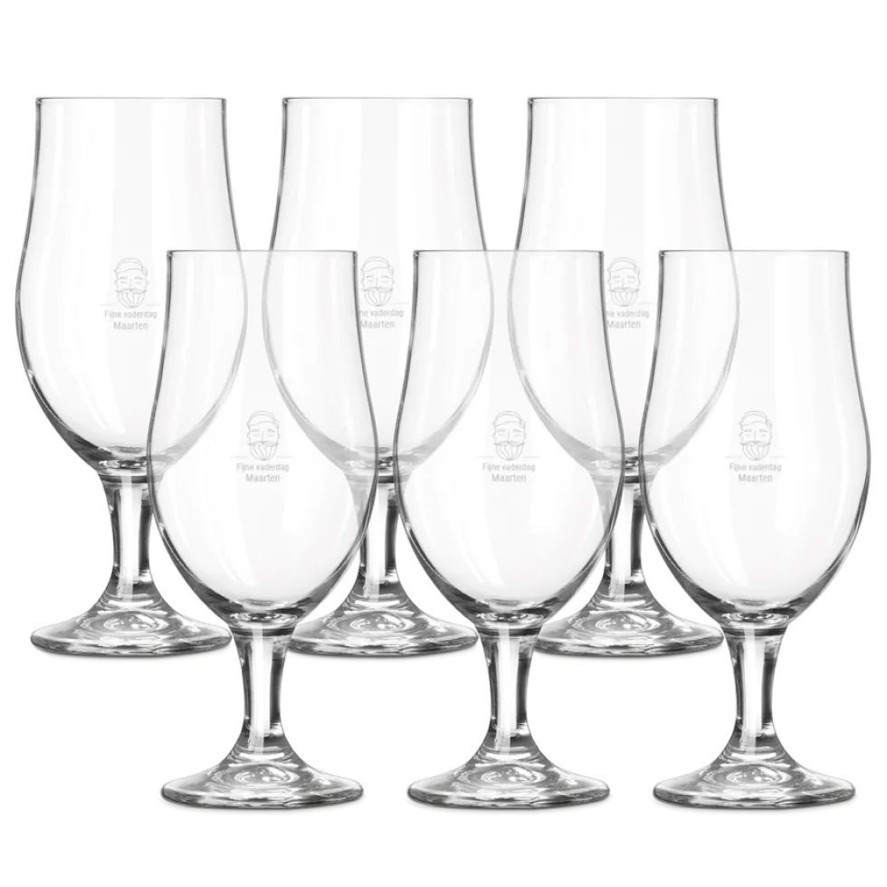Bierglas met naam