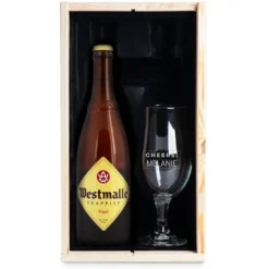 Bierpakket met glas - Westmalle Tripel