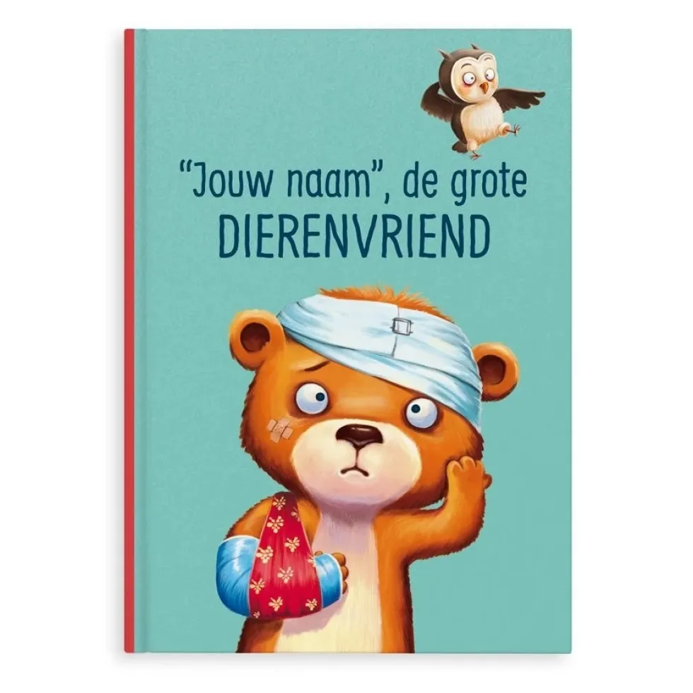 Boek "De grote dierenvriend" personaliseren