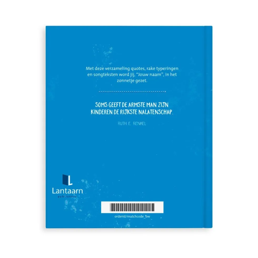 Boek met naam - De beste vader van de wereld