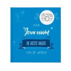 Boek met naam - De beste vader van de wereld