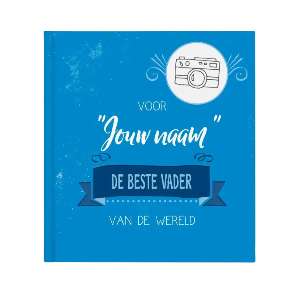 Boek met naam - De beste vader van de wereld
