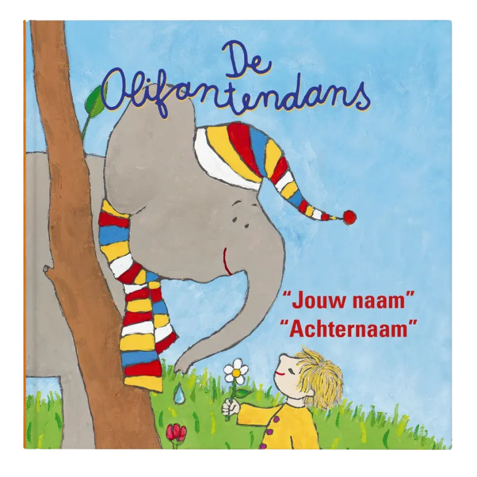 Boek met naam - De Olifantendans