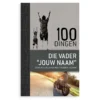 Boek met naam - 100 dingen die een vader eens in zijn leven moet hebben gedaan