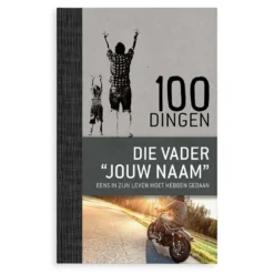 Boek met naam - 100 dingen die een vader eens in zijn leven moet hebben gedaan