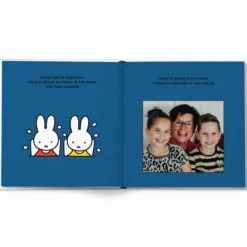 Boek met naam - Nijntje - Familie en vriendjes