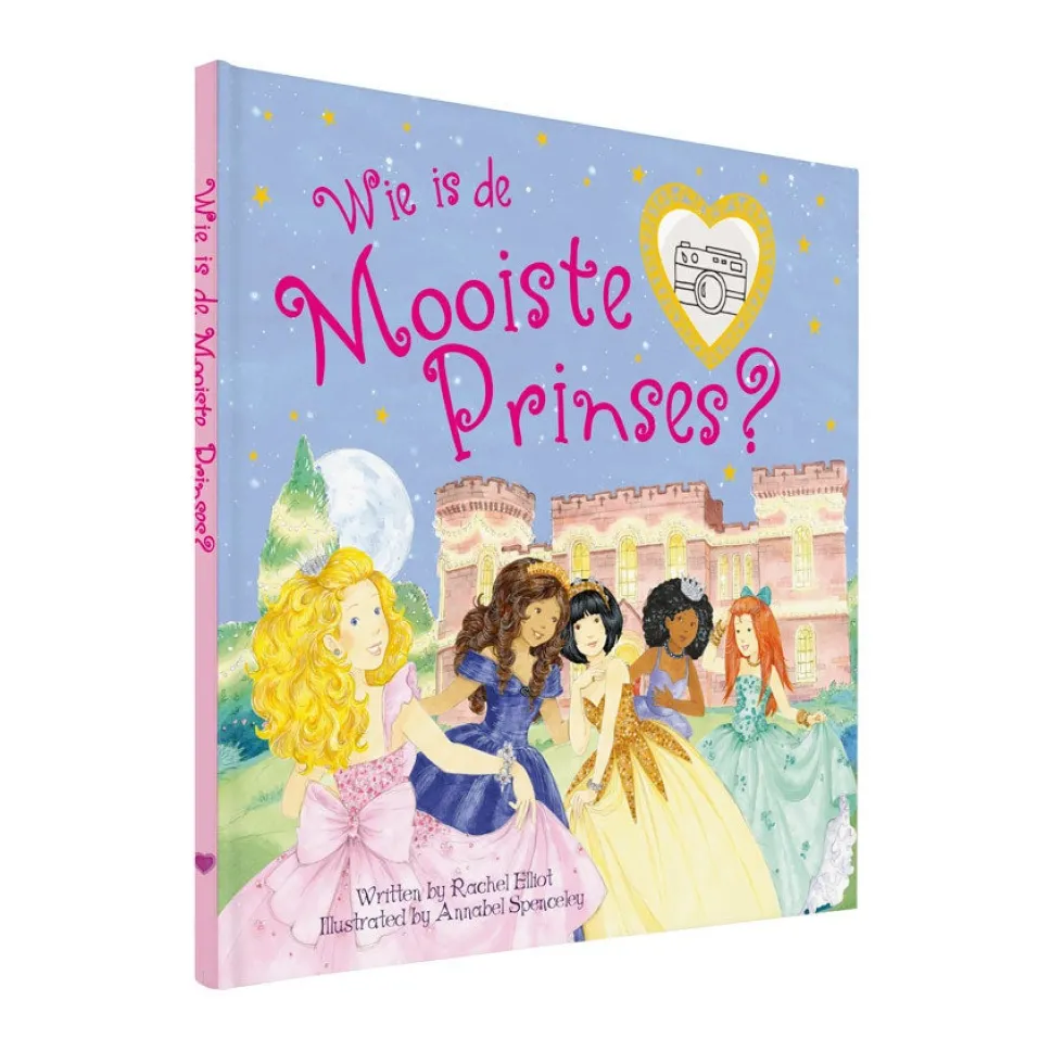 Boek met naam - Wie is de mooiste prinses? - Hardcover