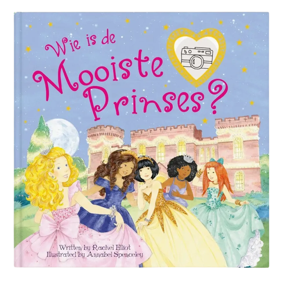 Boek met naam - Wie is de mooiste prinses? - Hardcover