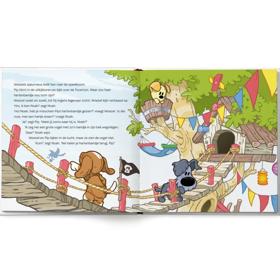 Boek met naam - Woezel en Pip boek - Op avontuur met