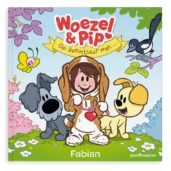 Boek met naam - Woezel en Pip boek - Op avontuur met