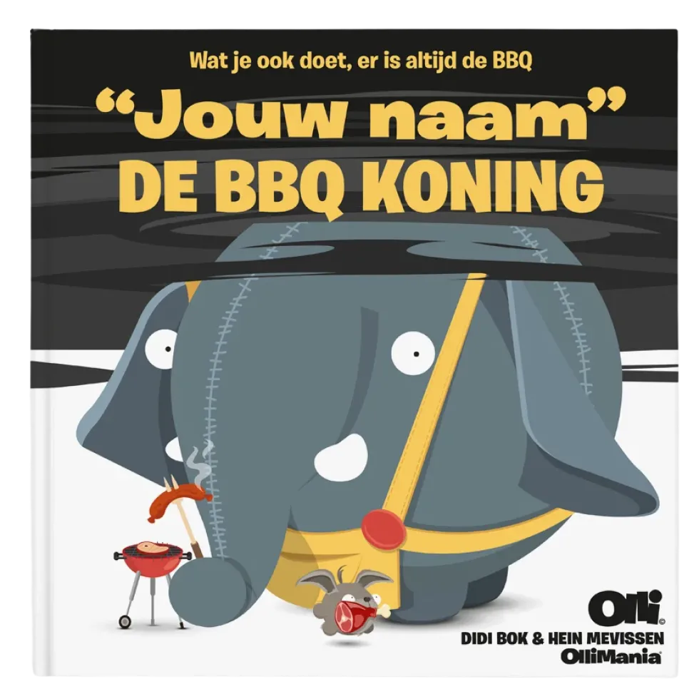 Boek met naam XXL - Ollimania - The BBQ King