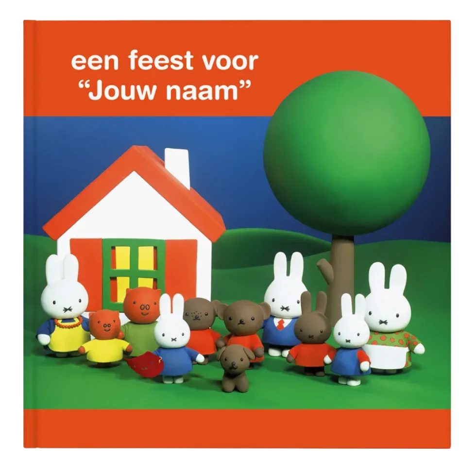 Boek "nijntje een feestje" met naam