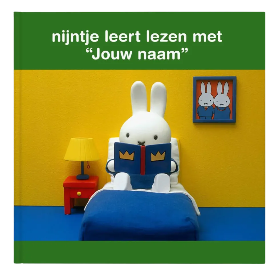 Boek "nijntje leert lezen" personaliseren