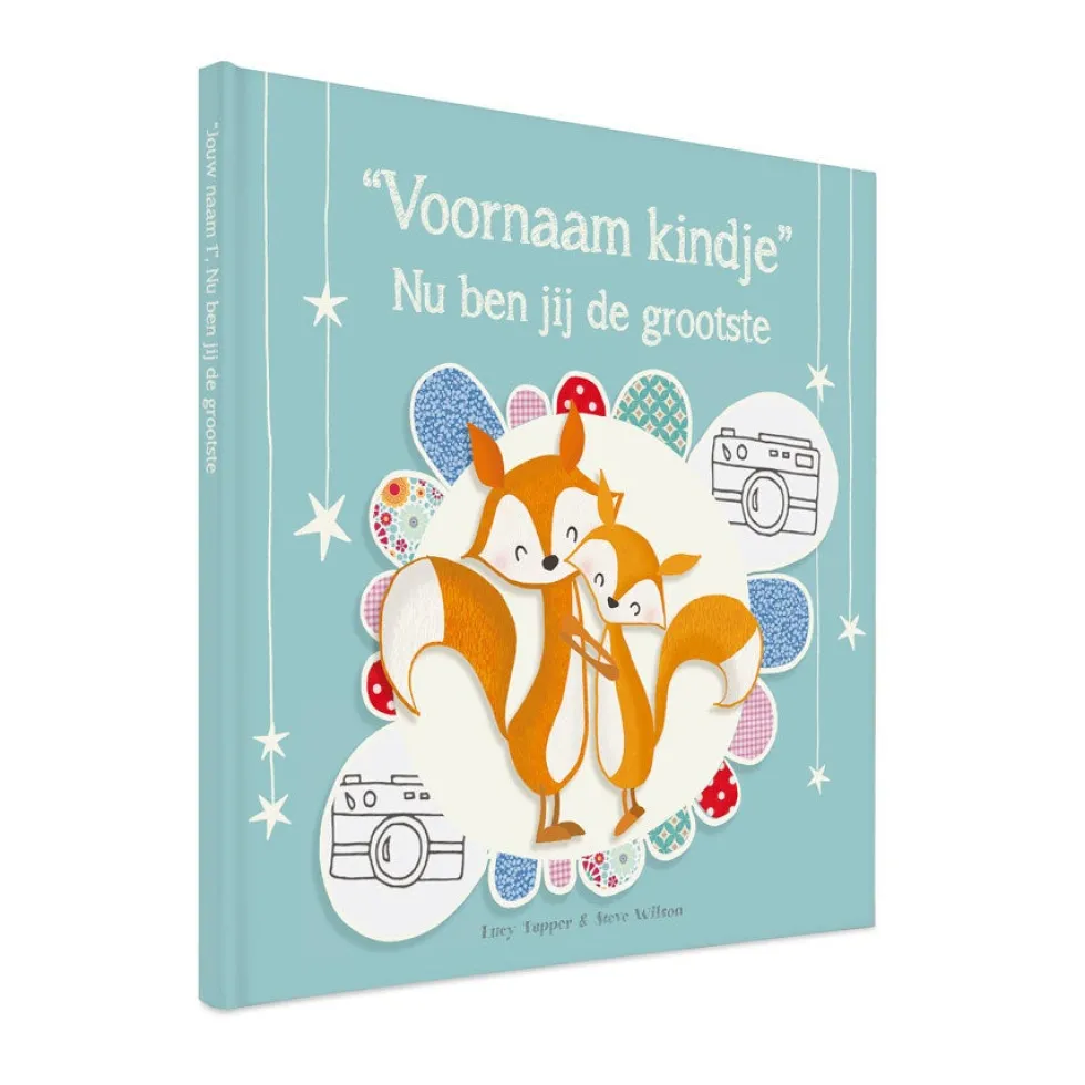 Boek "Nu ben jij de grootste" personaliseren