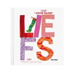 Boek "Rupsje Nooitgenoeg - Liefs" personaliseren
