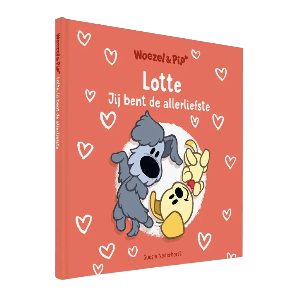 Boek "Woezel & Pip - Jij bent de allerliefste" met naam