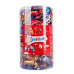 Celebrations tube met naam en foto