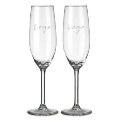Champagneglas graveren