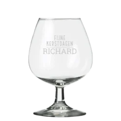 Cognac glas graveren