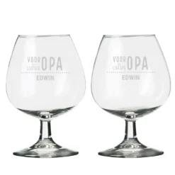 Cognac glas graveren
