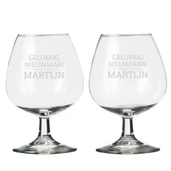 Cognac glas graveren