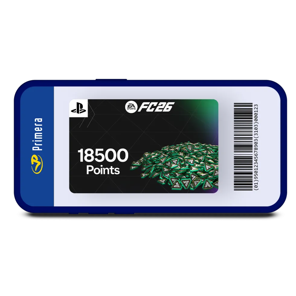 18500 EA FC punten voor Playstation code