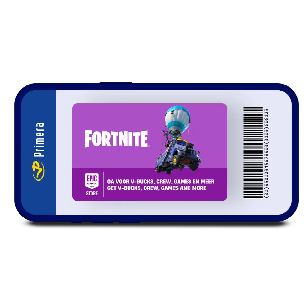 Fortnite Cadeaubon - 12500 V-Bucks