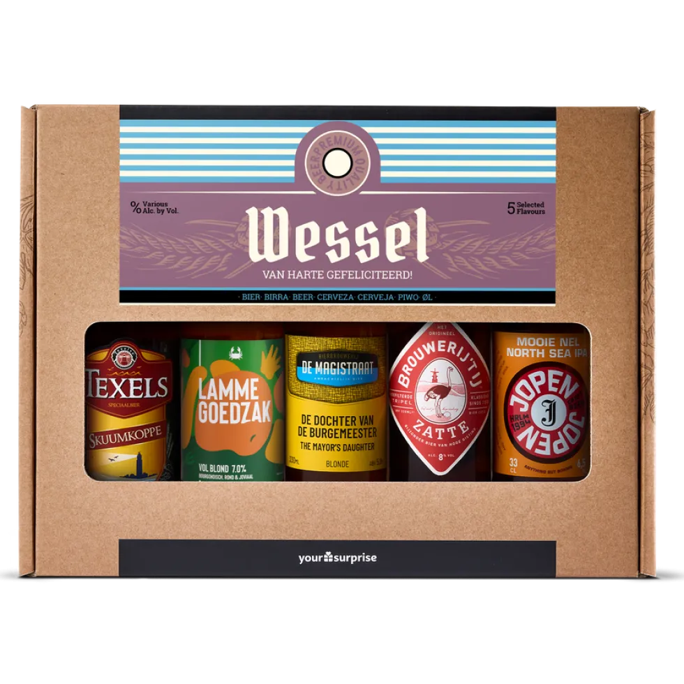 Gepersonaliseerd bierpakket - Microbrouwerij