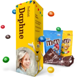 Gepersonaliseerd M&M's cadeaupakket