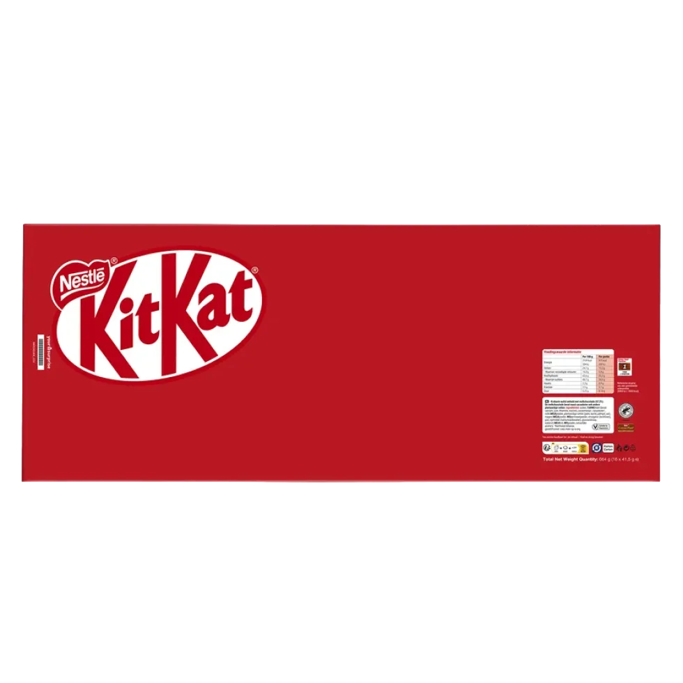 Giant KitKat met naam en foto