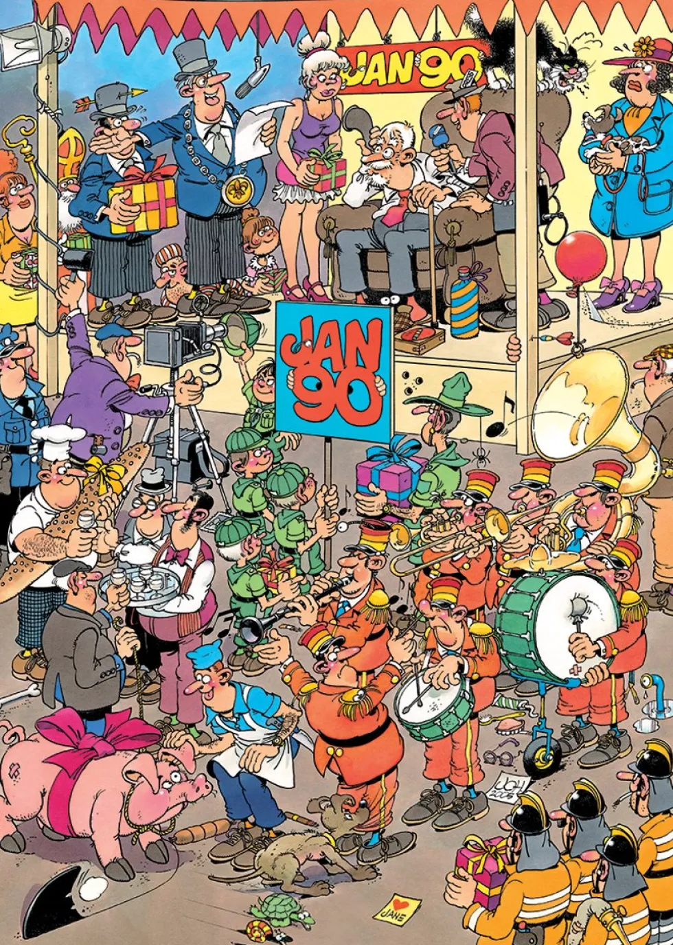 Happy 90th! - Jan van Haasteren
