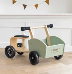 Houten bakfiets