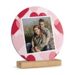 Houten fototegel personaliseren