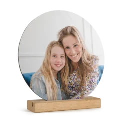 Houten fototegel personaliseren