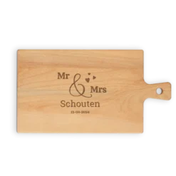 Houten snijplank - Beuken - Rechthoekig - Liggend (M)