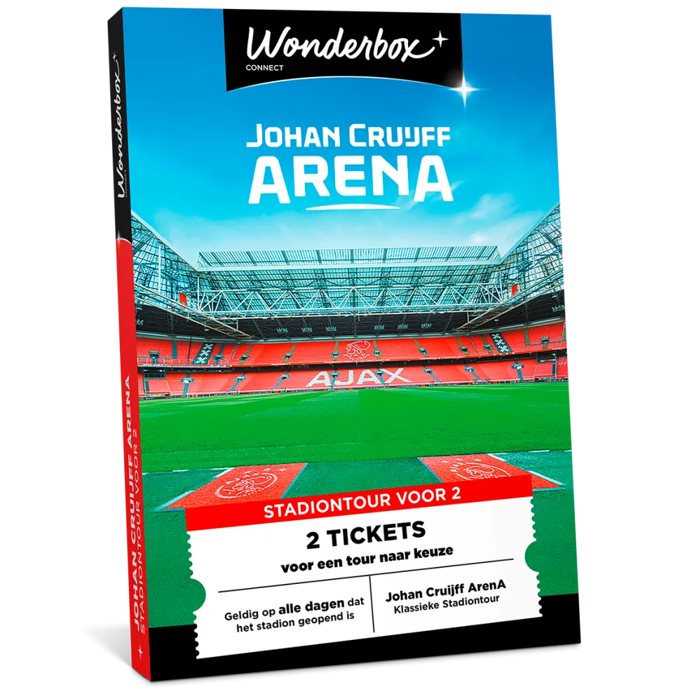 Johan Cruijff Arena Stadiontour voor 2 €54,90