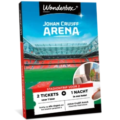 Johan Cruijff Arena Stadiumtrip met overnachting €232,90