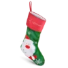 Kerstsok met naam bedrukken