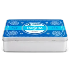 Koekblik gevuld met Oreo