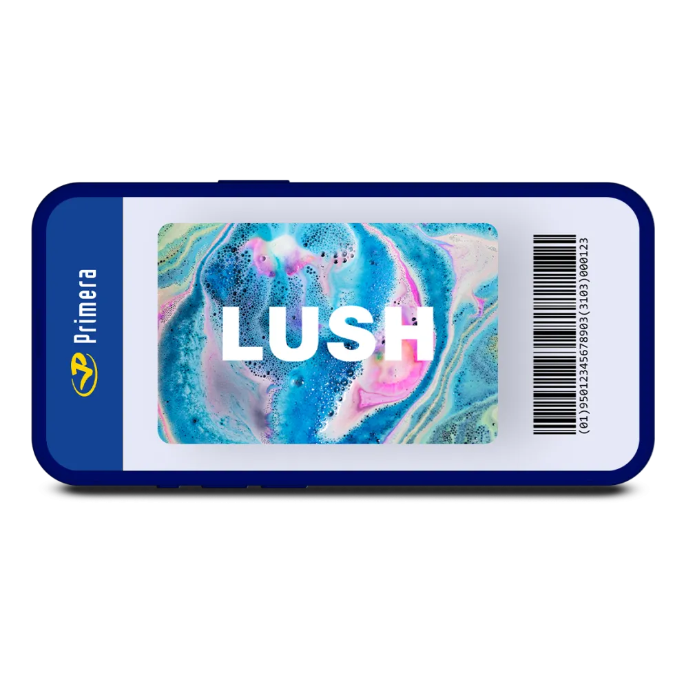 Lush digitale code