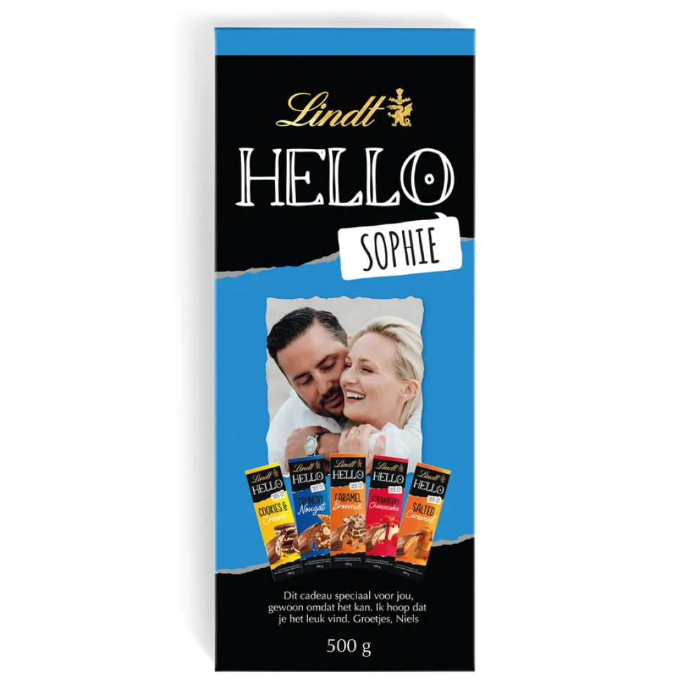 Mega Lindt Hello Chocoladereep