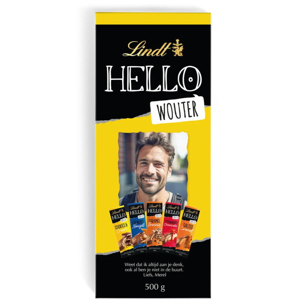 Mega Lindt Hello Chocoladereep