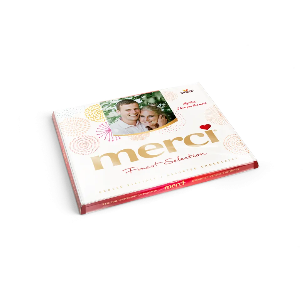 merci Finest Selection met kaart